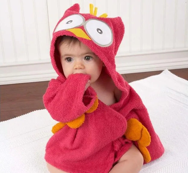 Bathrobe baby animal shape-21
