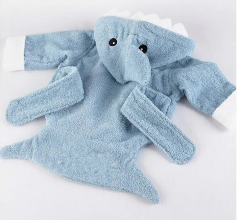 Bathrobe baby animal shape-4