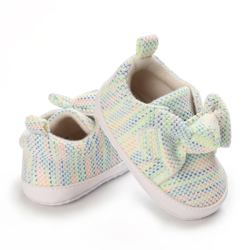 Newborn Infant White Soft-soled Sneaker