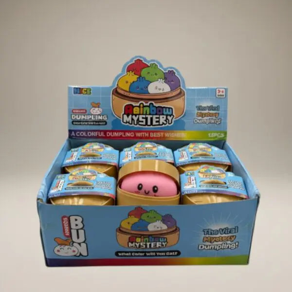 K & S WHOLESALE INC - Rainbow Mystery Dumplings  12ct Case