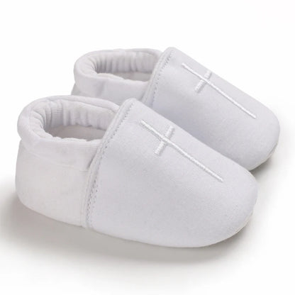 Newborn Infant White Soft-soled Sneaker