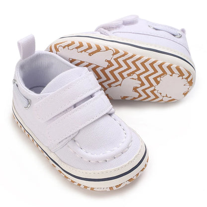 Newborn Infant White Soft-soled Sneaker