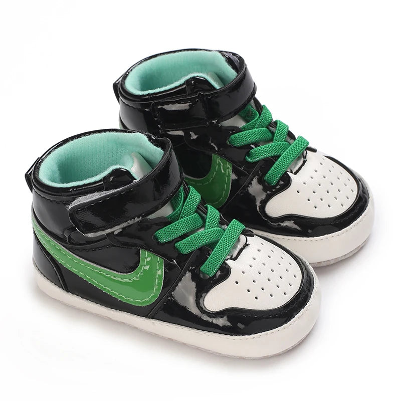 Baby Boys & Girls Sneakers - Soft Bottom, Non-slip Basketball Shoes