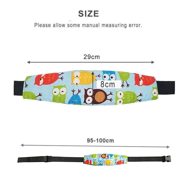Baby/Toddler Car Seat Head Support Belt