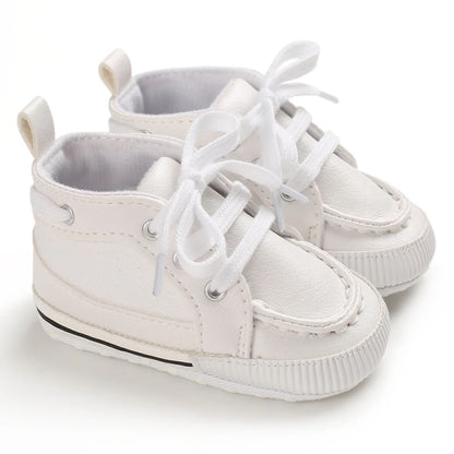 Newborn Infant White Soft-soled Sneaker
