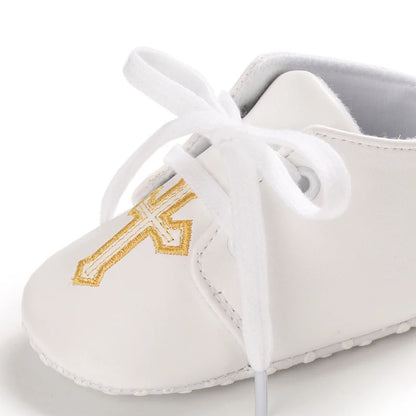 Newborn Infant White Soft-soled Sneaker