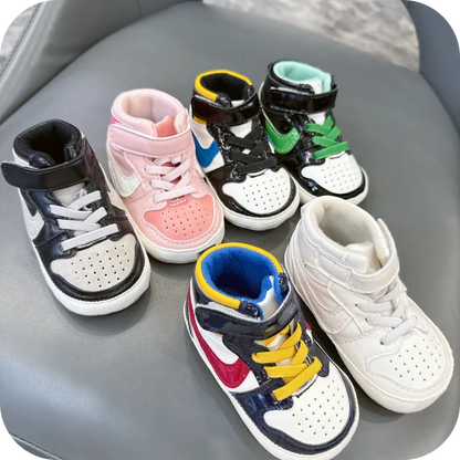 Baby Boys & Girls Sneakers - Soft Bottom, Non-slip Basketball Shoes