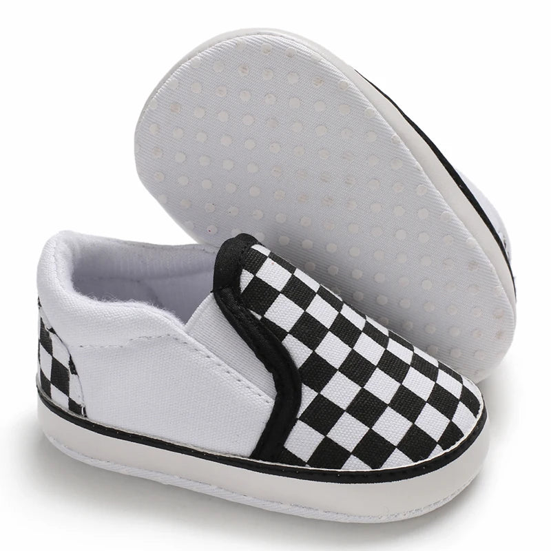 Newborn Infant White Soft-soled Sneaker