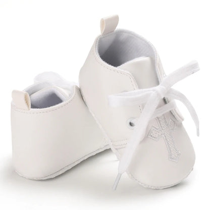 Newborn Infant White Soft-soled Sneaker