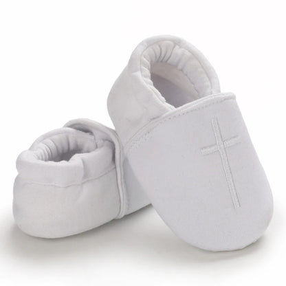 Newborn Infant White Soft-soled Sneaker