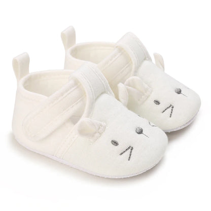 Newborn Infant White Soft-soled Sneaker