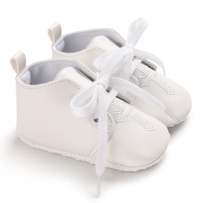 Newborn Infant White Soft-soled Sneaker