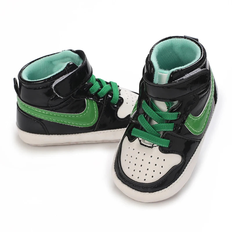 Baby Boys & Girls Sneakers - Soft Bottom, Non-slip Basketball Shoes