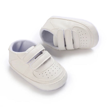 Newborn Infant White Soft-soled Sneaker
