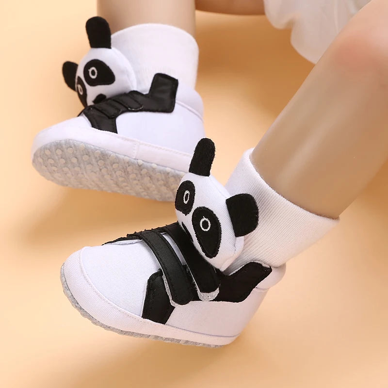 Newborn Infant White Soft-soled Sneaker