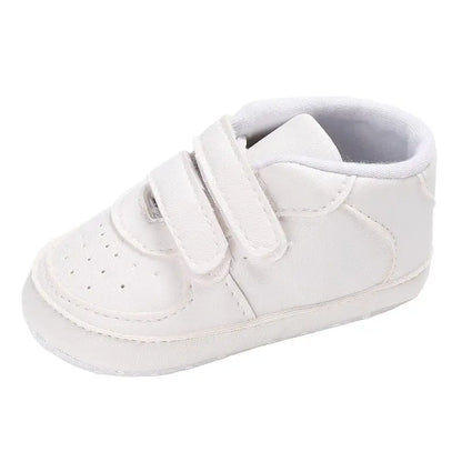 Newborn Infant White Soft-soled Sneaker