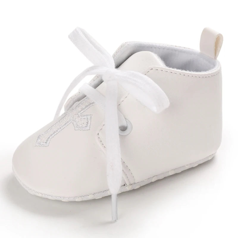 Newborn Infant White Soft-soled Sneaker