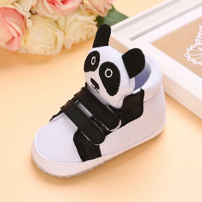 Newborn Infant White Soft-soled Sneaker