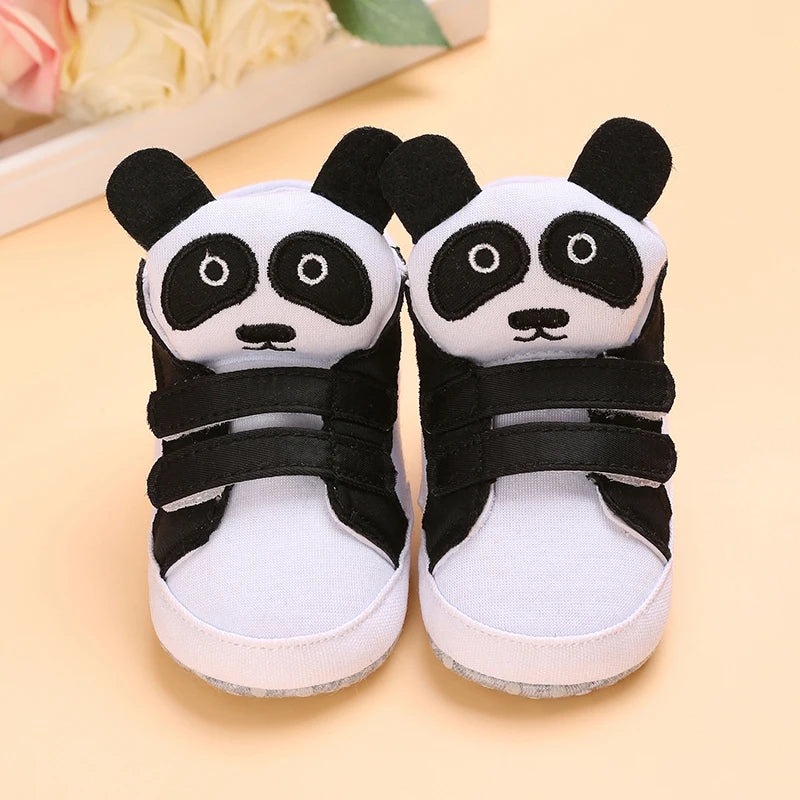 Newborn Infant White Soft-soled Sneaker