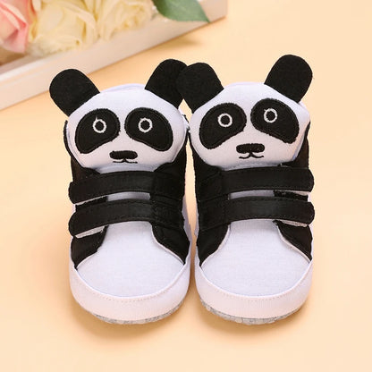 Newborn Infant White Soft-soled Sneaker