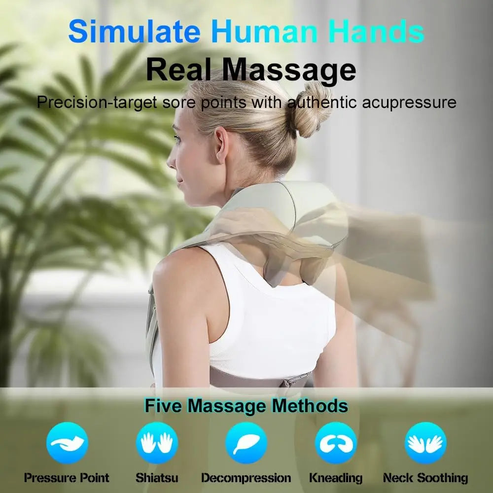 Neck And Shoulder Massager Wireless
