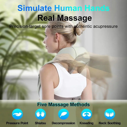 Neck And Shoulder Massager Wireless