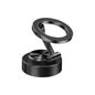 Double Sided Car Phone Holder Magnetic Vacuum with Wireless Charger 360 degree
