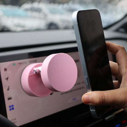 Magnetic Suction Cup Phone Mount Double Sided Phone Holder For Car/Gym/Mirror
