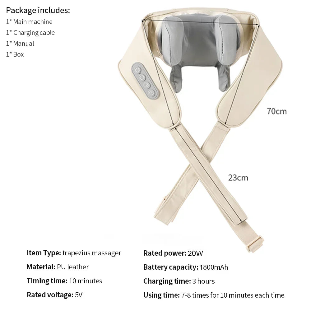 Neck And Shoulder Massager Wireless