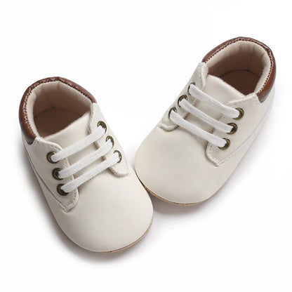 Newborn Infant White Soft-soled Sneaker