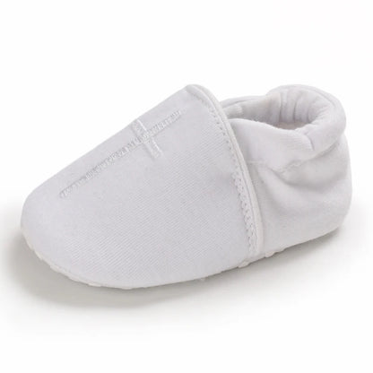 Newborn Infant White Soft-soled Sneaker