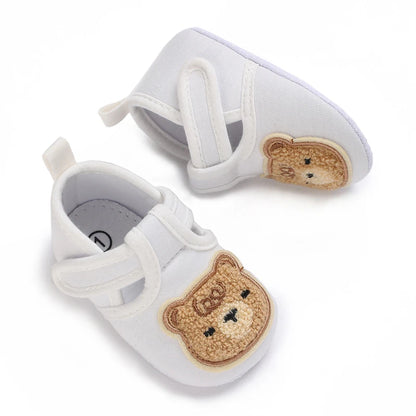 Newborn Infant White Soft-soled Sneaker