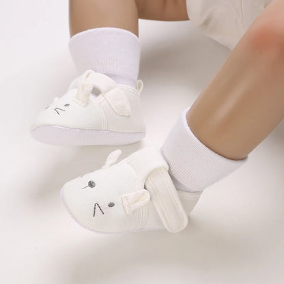 Newborn Infant White Soft-soled Sneaker