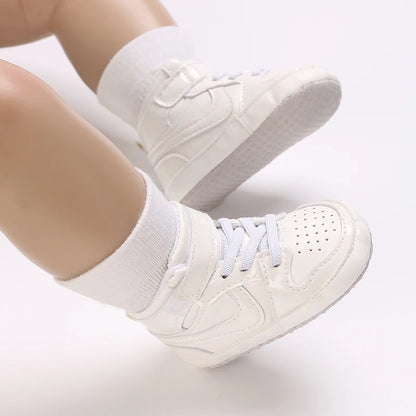 Baby Boys & Girls Sneakers - Soft Bottom, Non-slip Basketball Shoes