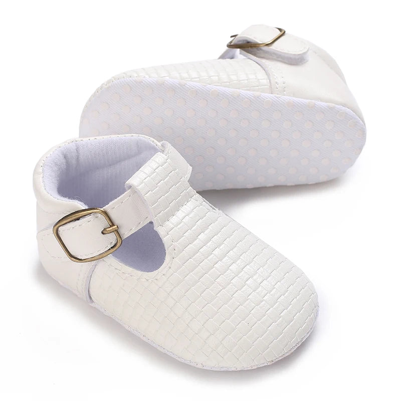 Newborn Infant White Soft-soled Sneaker