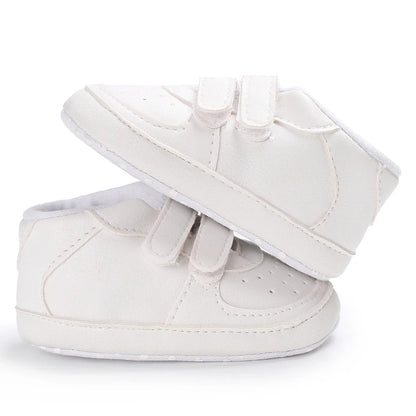 Newborn Infant White Soft-soled Sneaker