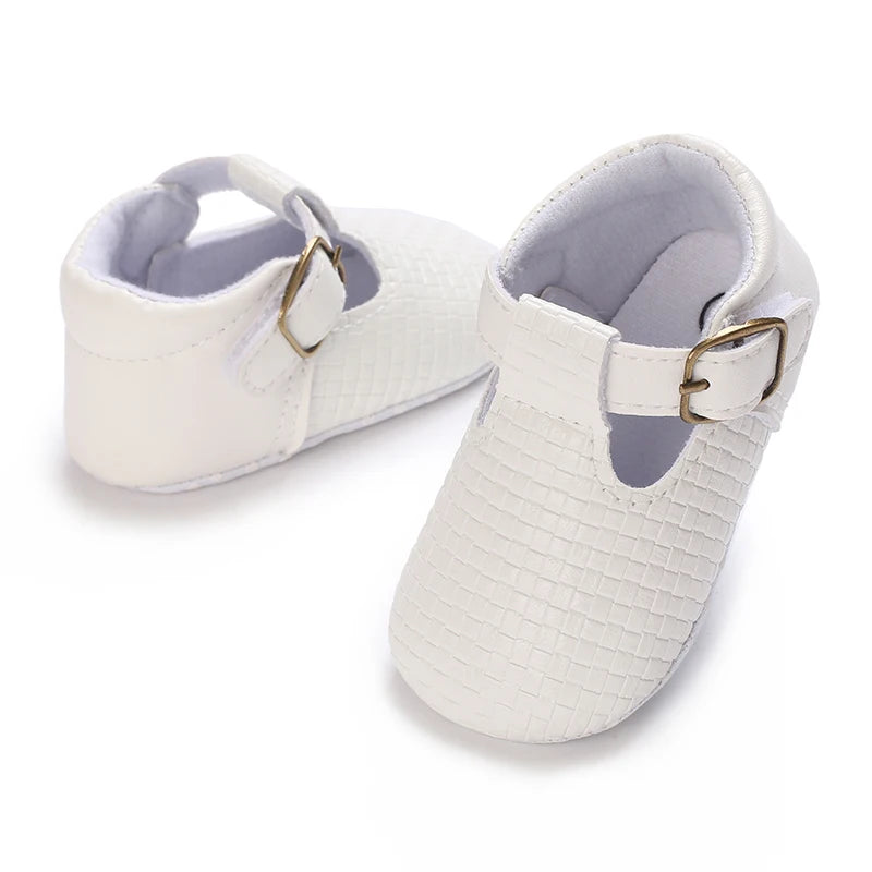 Newborn Infant White Soft-soled Sneaker