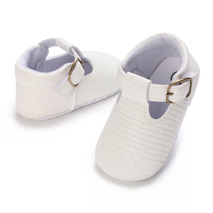 Newborn Infant White Soft-soled Sneaker