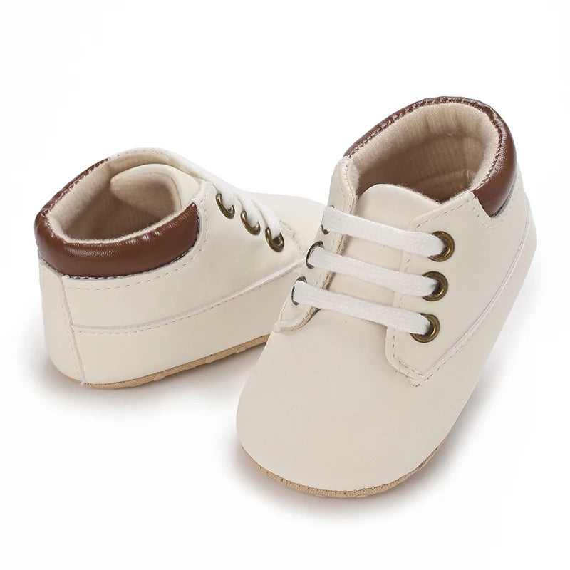 Newborn Infant White Soft-soled Sneaker