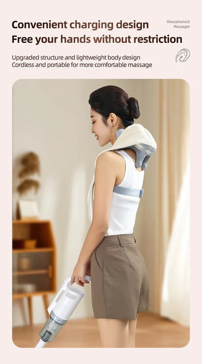 Neck And Shoulder Massager Wireless
