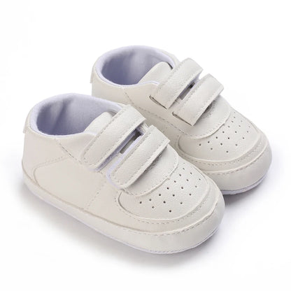 Newborn Infant White Soft-soled Sneaker