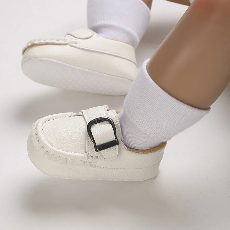 Newborn Infant White Soft-soled Sneaker