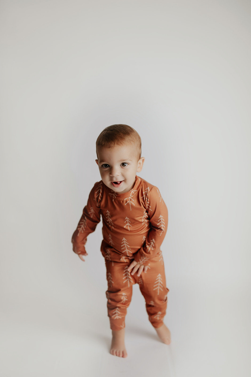 Winter Pine Tree Jammies