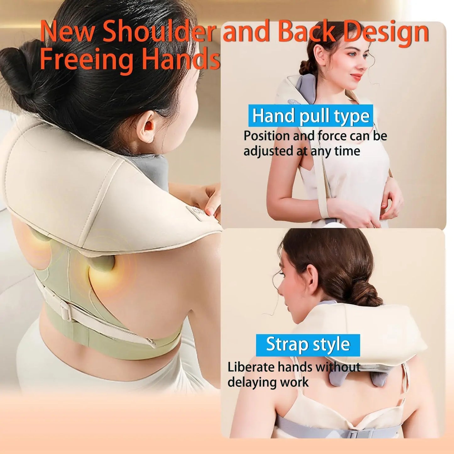Neck And Shoulder Massager Wireless