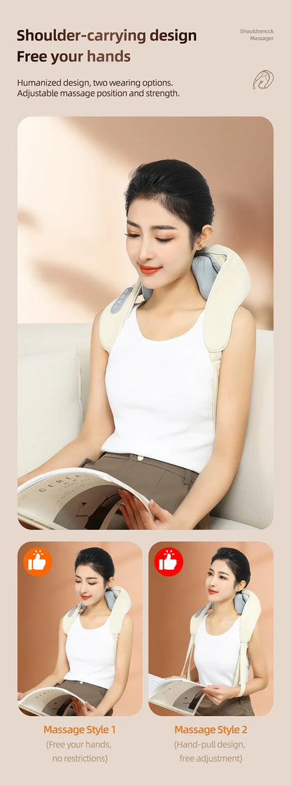 Neck And Shoulder Massager Wireless