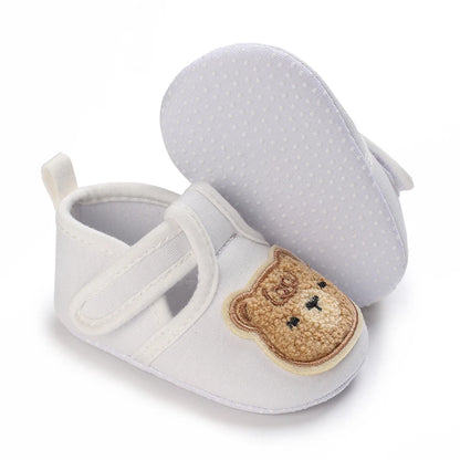 Newborn Infant White Soft-soled Sneaker