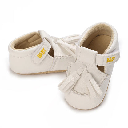 Newborn Infant White Soft-soled Sneaker