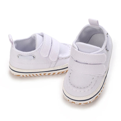 Newborn Infant White Soft-soled Sneaker