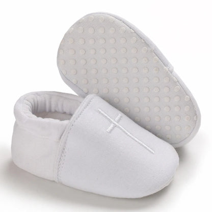 Newborn Infant White Soft-soled Sneaker