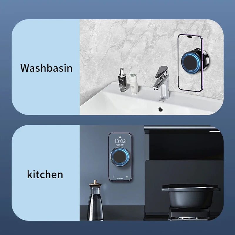 Double Sided Suction Cup Magnetic Phone Holder